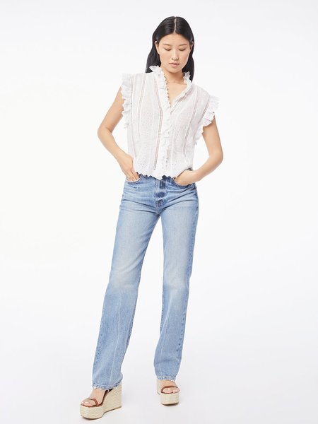 frame denim tops