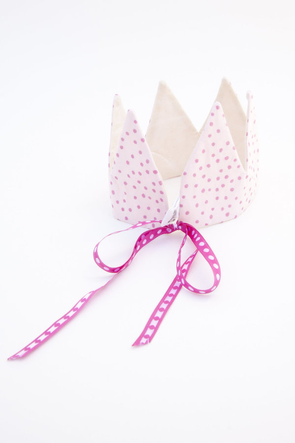 crown - pink sparkle dots crown - pink sparkle dots