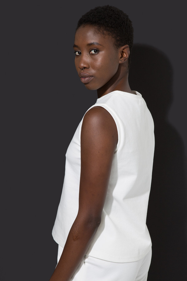 Enda Rosa Top White Enda Rosa Top White