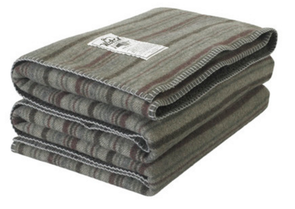 Woolrich Sherpa Rough Rider Stripe Wool Blanket Woolrich Sherpa Rough Rider Stripe Wool Blanket