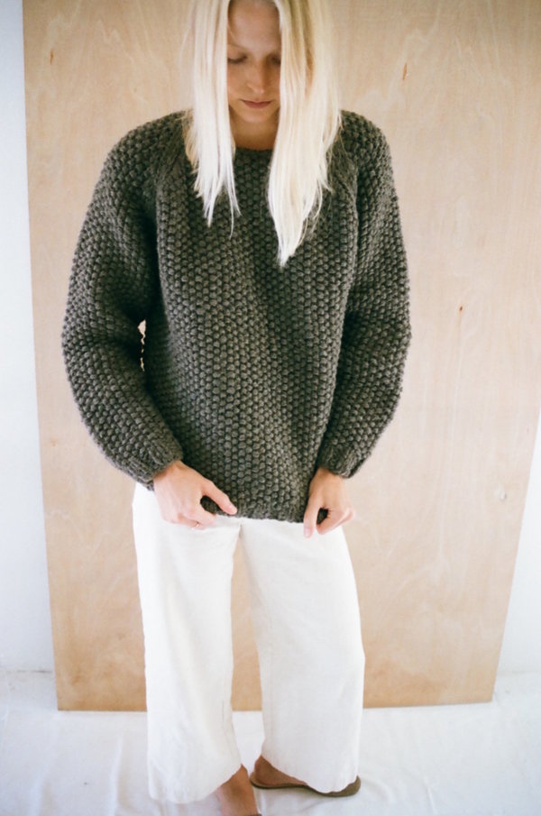 Han Starnes Andean Sweater - Dark Gray Han Starnes Andean Sweater - Dark Gray