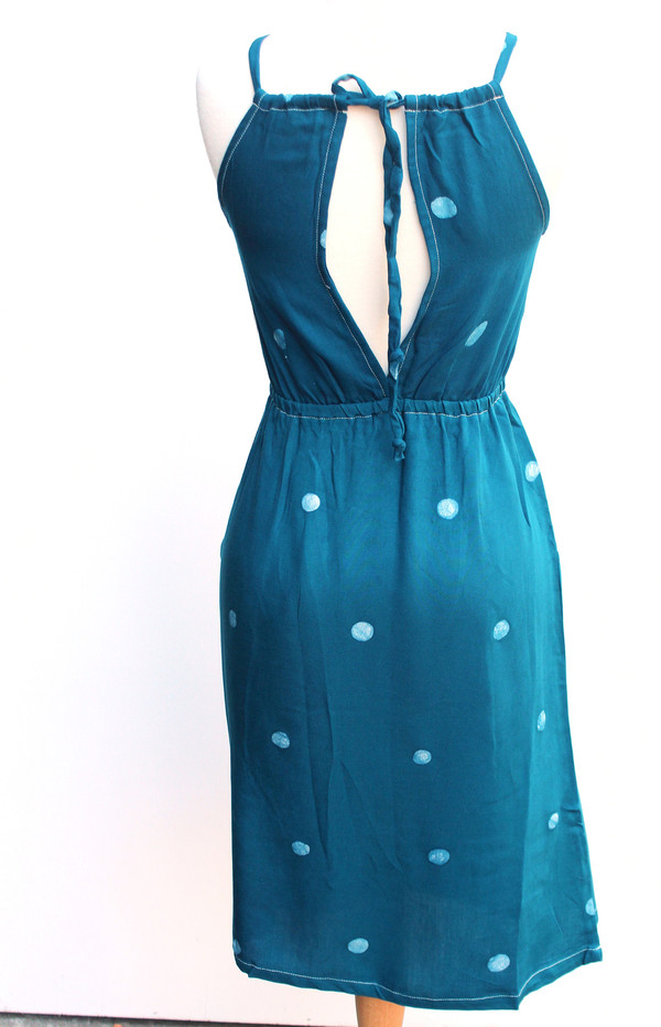 Della Teal Racerback Dress Della Teal Racerback Dress