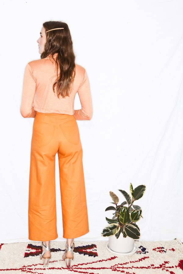 Lykke Wullf Sandy Pant Peach Canvas Lykke Wullf Sandy Pant Peach Canvas
