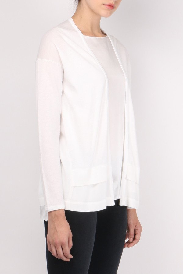 Sita Murt Crepe Back Cardi Sita Murt Crepe Back Cardi