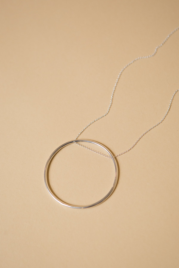 Seaworthy Supermoon Necklace / Silver Seaworthy Supermoon Necklace / Silver