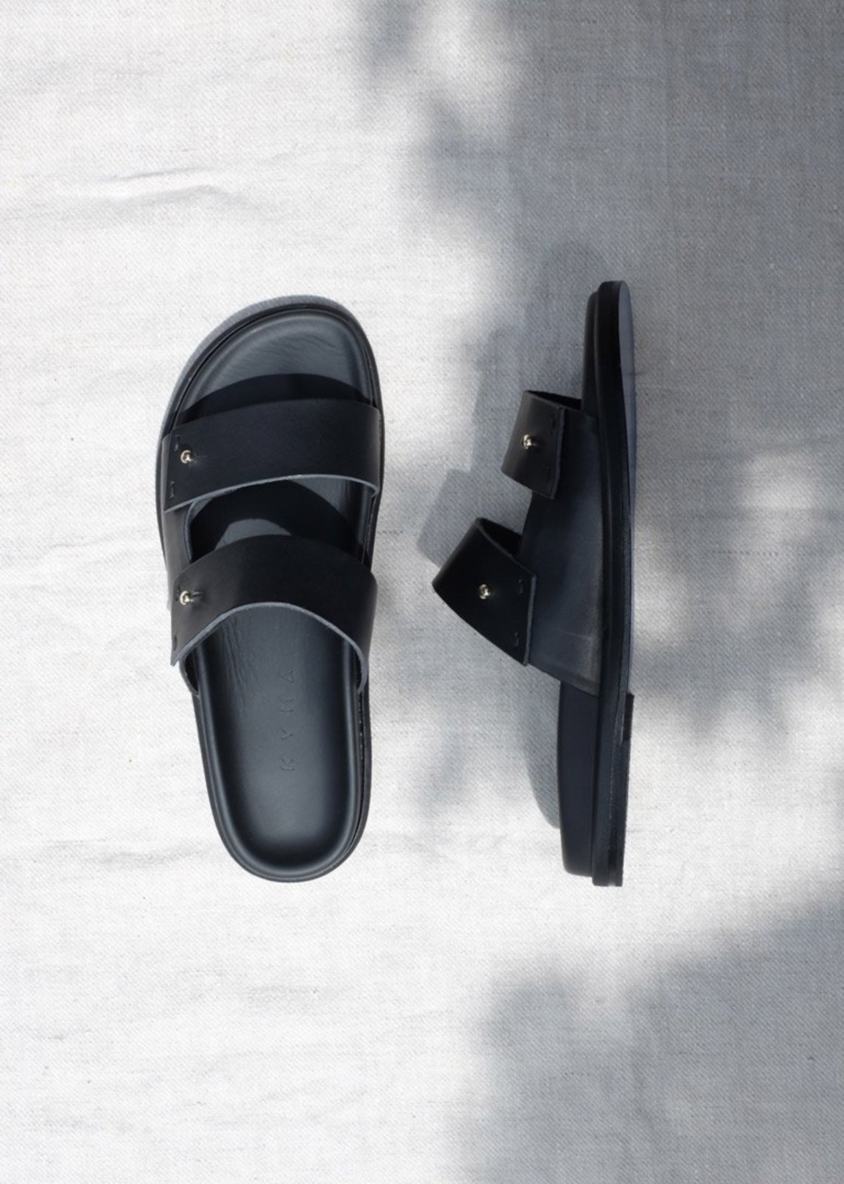 plastic footbed sandals