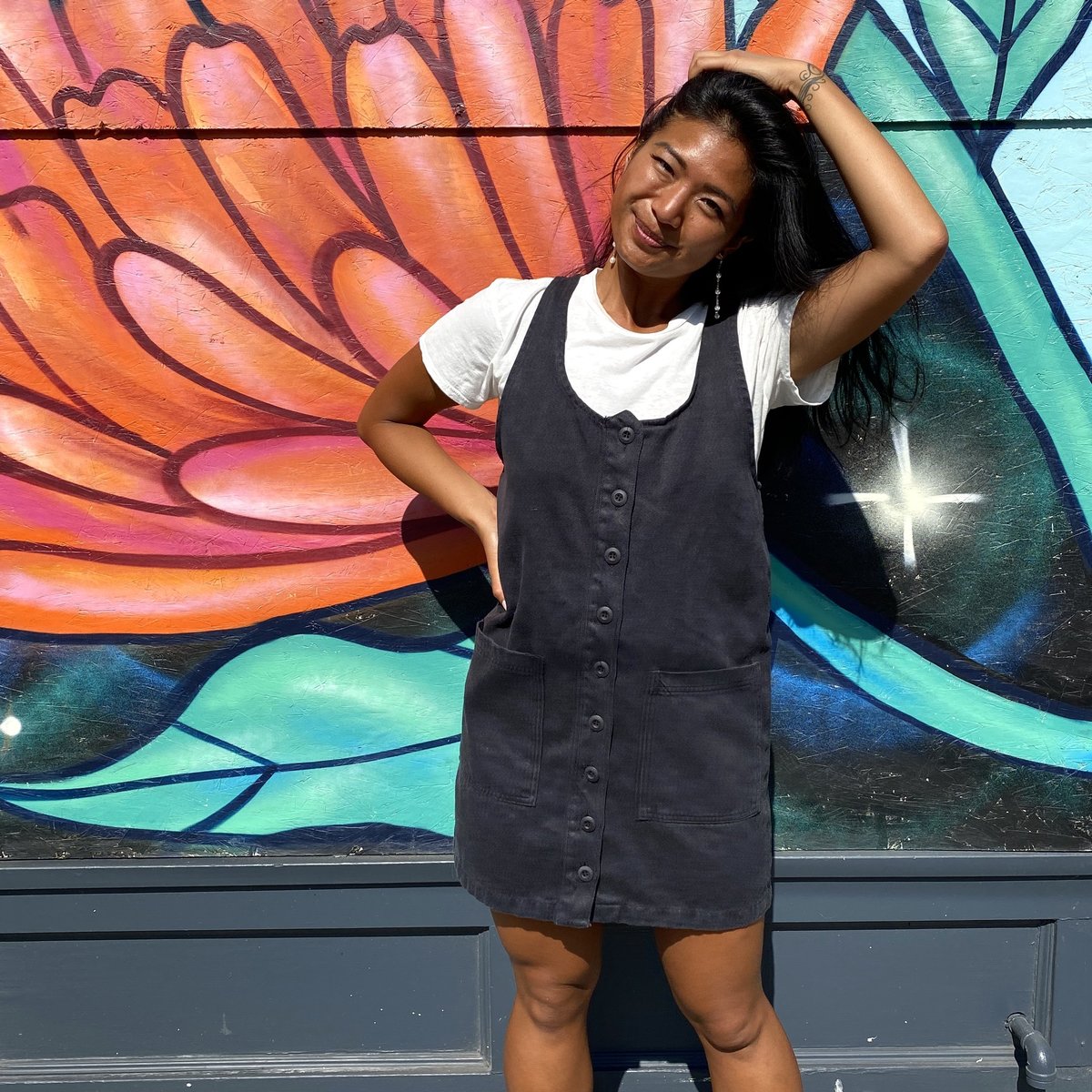 Jungmaven Jumper Dress - black | Garmentory