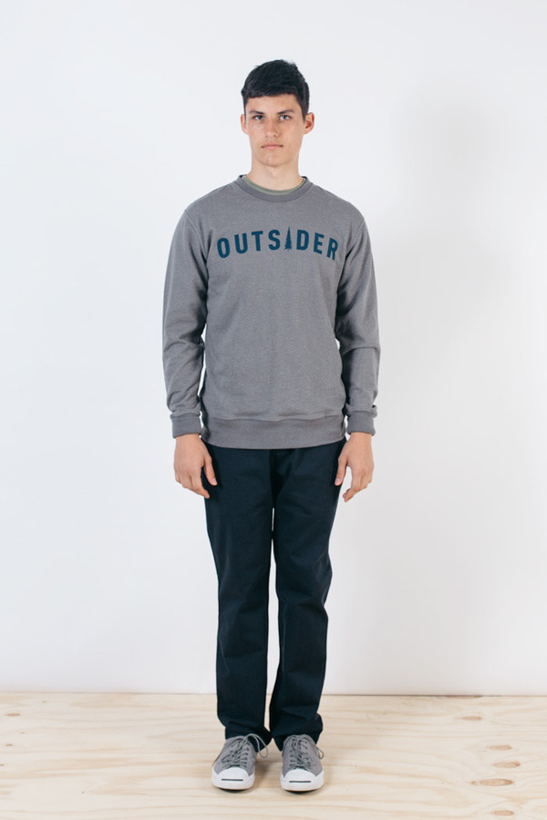Men's Bridge & Burn Columbiaknit Men's Outsider Sweatshirt Slate Men's Bridge & Burn Columbiaknit Men's Outsider Sweatshirt Slate