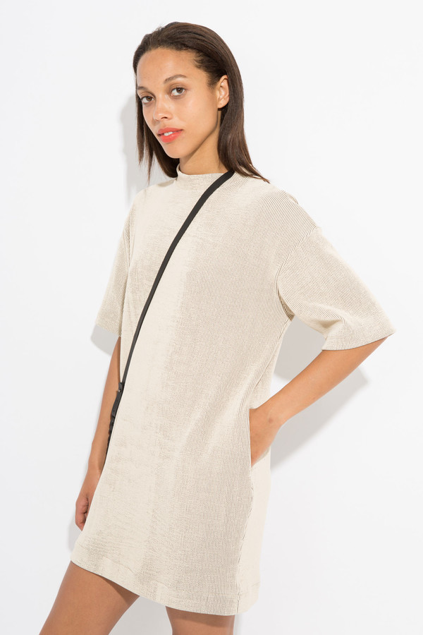 Enda Owen Short T-Shirt Dress - Tan Enda Owen Short T-Shirt Dress - Tan
