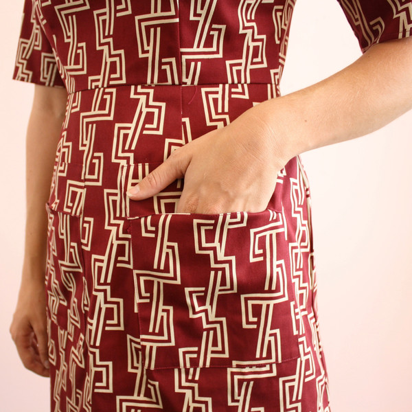 Dusen Dusen patch pocket dress Dusen Dusen patch pocket dress