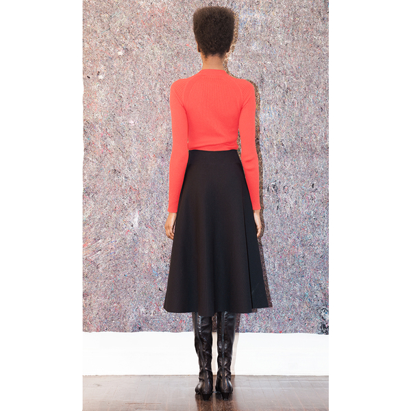 Pari Desai Raglan Sweater - Red Pari Desai Raglan Sweater - Red