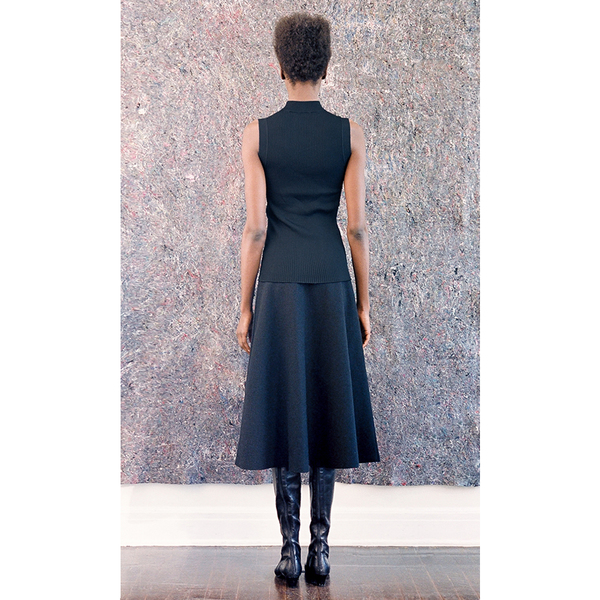 Pari Desai Leila Sweater Shell - Black Pari Desai Leila Sweater Shell - Black