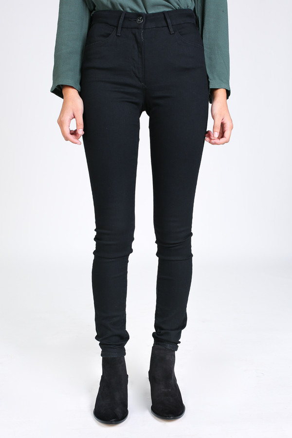3x1 Channel seam high rise skinny in black 3x1 Channel seam high rise skinny in black