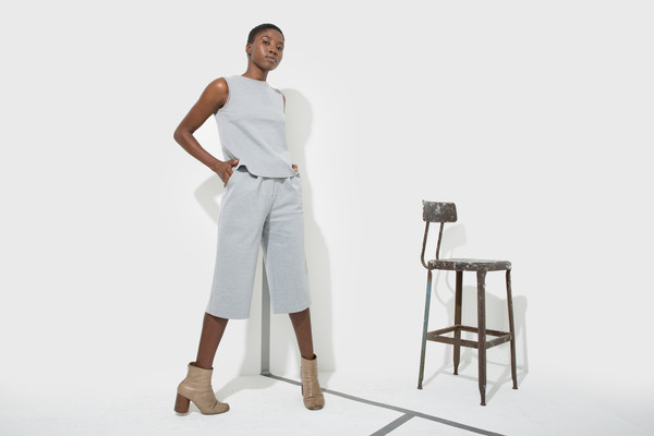 Enda Rosa Top Grey Enda Rosa Top Grey
