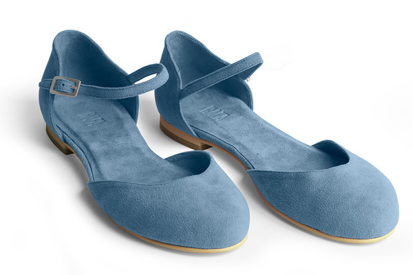 Rafa Mary Jane Ballet Flat – Azur Rafa Mary Jane Ballet Flat – Azur