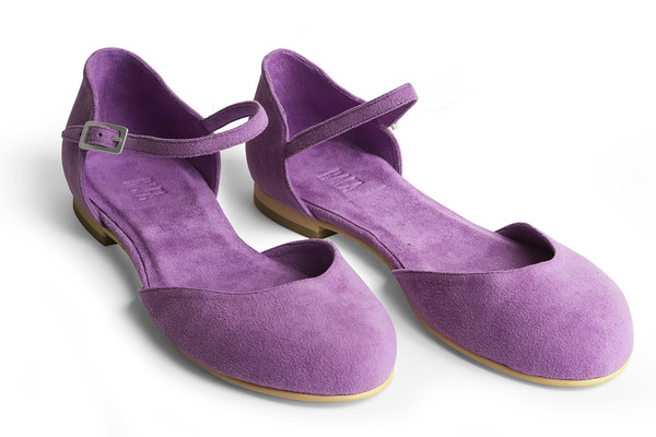 Rafa Mary Jane Ballet Flat – Heliotrope Rafa Mary Jane Ballet Flat – Heliotrope
