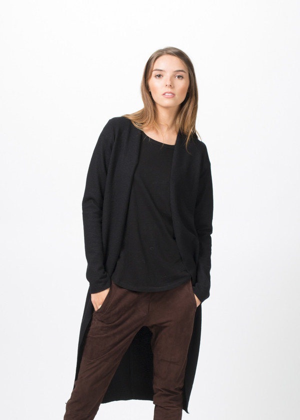 Hudson Draped Long Cardigan Hudson Draped Long Cardigan