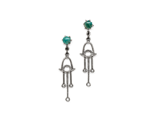 Laurel Hill Jewelry Callisto Earrings // Amazonite Laurel Hill Jewelry Callisto Earrings // Amazonite