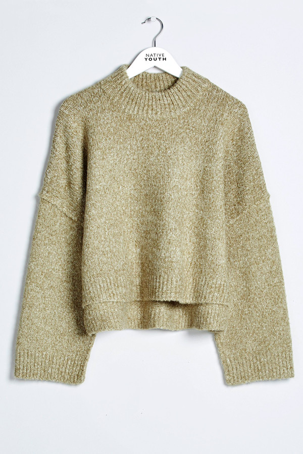 Native Youth Riverine Crew Neck Sweater Native Youth Riverine Crew Neck Sweater
