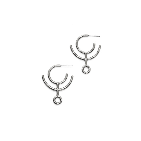 Laurel Hill Jewelry Hawthorn Arc Hoops Laurel Hill Jewelry Hawthorn Arc Hoops