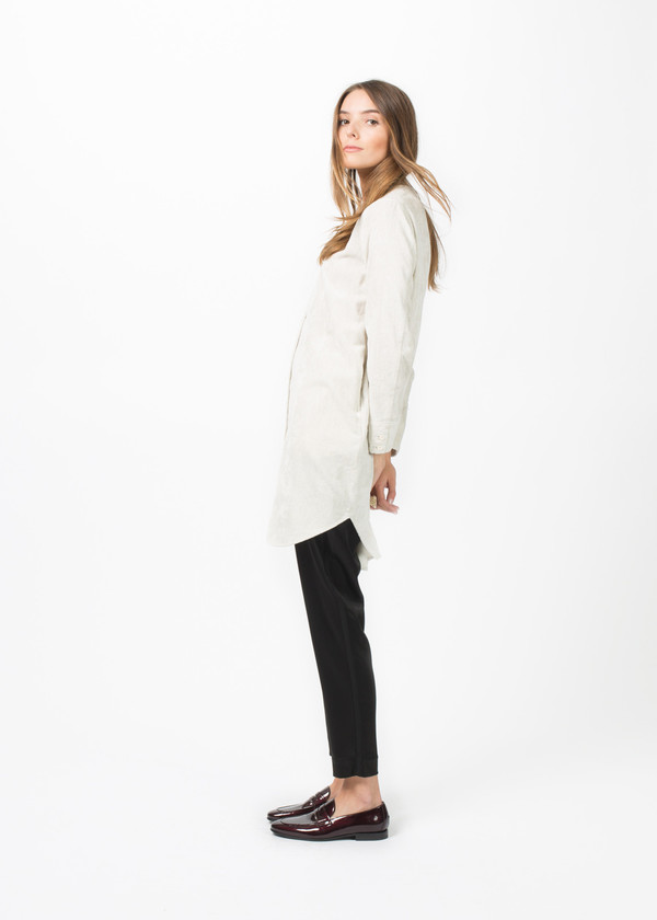 Evam Eva Linen Velvet Tunic Evam Eva Linen Velvet Tunic