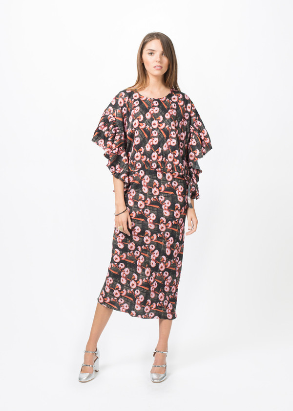 A Détacher Ruffle Bell Dress A Détacher Ruffle Bell Dress