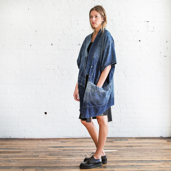 Gary Graham Cocoon Vest Denim Gary Graham Cocoon Vest Denim