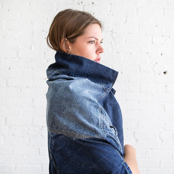 Gary Graham Cocoon Vest Denim Gary Graham Cocoon Vest Denim