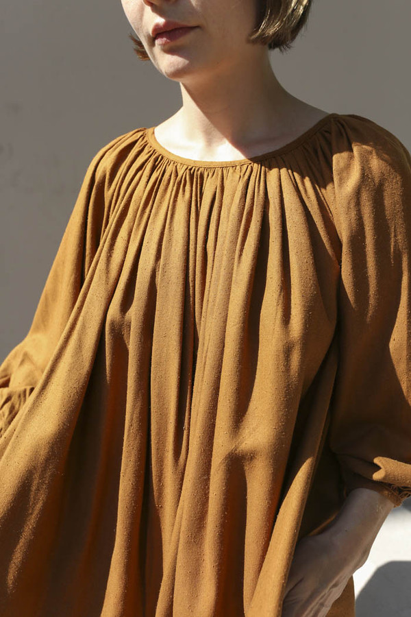 Lindsay Robinson Hutton Dress in Toffee Lindsay Robinson Hutton Dress in Toffee