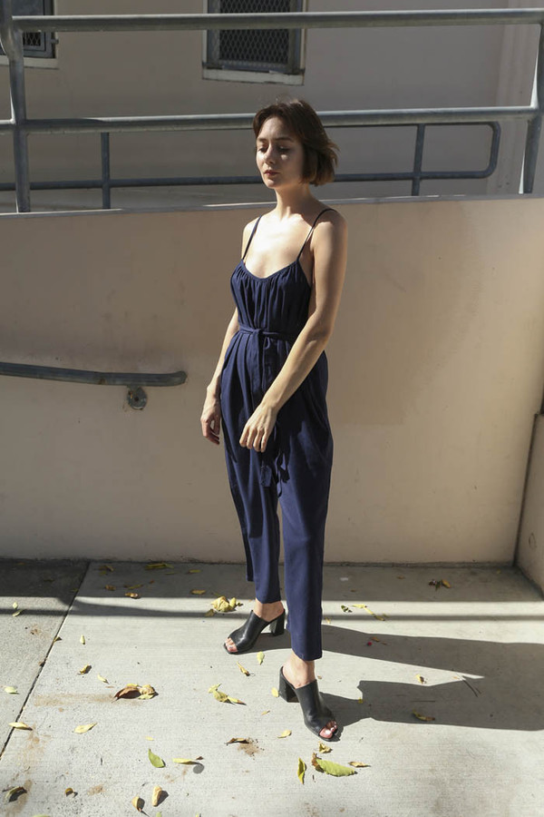 Lindsay Robinson Sol Jumpsuit in Midnight Lindsay Robinson Sol Jumpsuit in Midnight