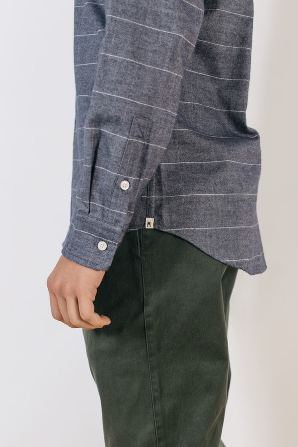 Men's Bridge & Burn Clinton Blue Twill Men's Bridge & Burn Clinton Blue Twill