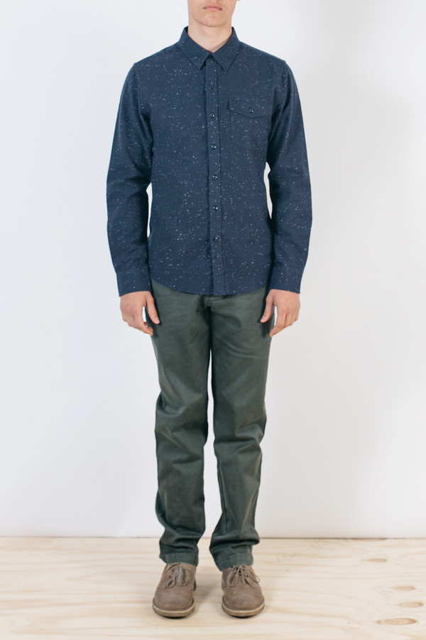 Men's Bridge & Burn Clinton Navy Speckle Men's Bridge & Burn Clinton Navy Speckle