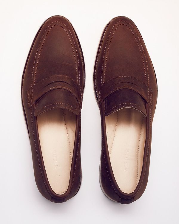 Men's Nisolo Chamberlain Penny Oak 5 for 5 Men's Nisolo Chamberlain Penny Oak 5 for 5