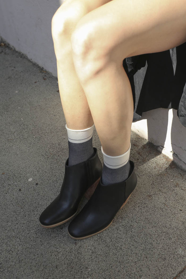 Rachel Comey Mars Classic Boot in Black/Natural Rachel Comey Mars Classic Boot in Black/Natural