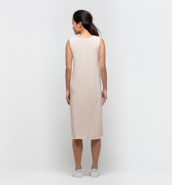 Kowtow Building Block Singlet Dress Blush Kowtow Building Block Singlet Dress Blush
