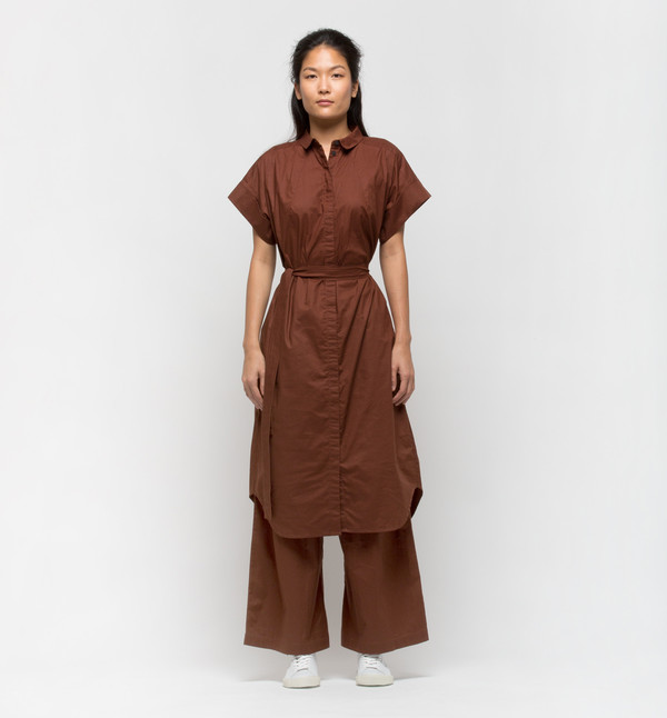 Kowtow Journey Dress Brick Kowtow Journey Dress Brick