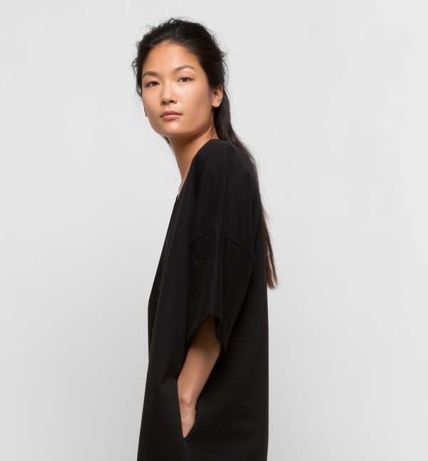 Kowtow Snap Shot Dress Black Kowtow Snap Shot Dress Black