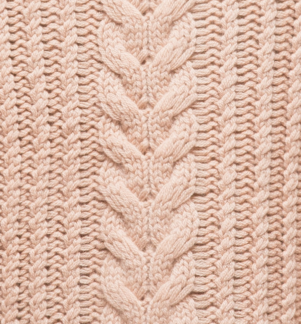 Ryan Roche Cropped Sweater Rose Ryan Roche Cropped Sweater Rose