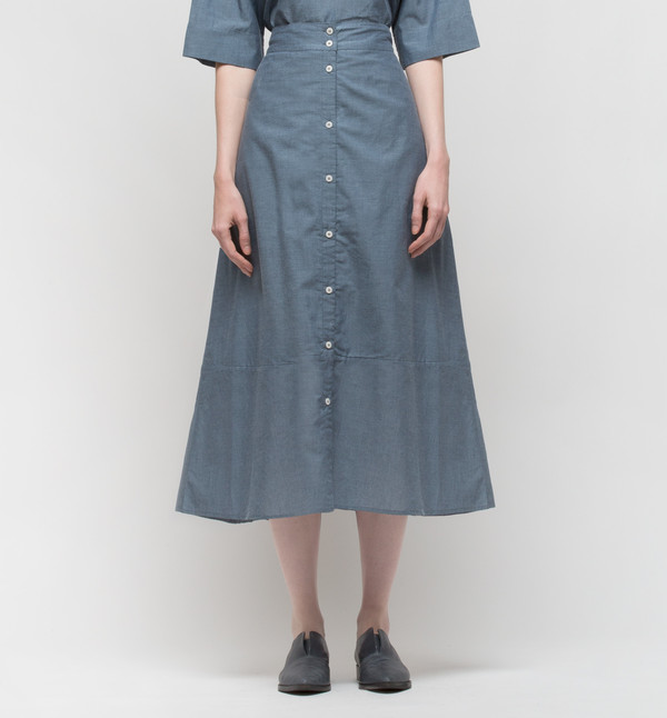 Kowtow Project Skirt Chambray Kowtow Project Skirt Chambray