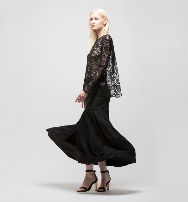 Ryan Roche Skirt Black Ryan Roche Skirt Black