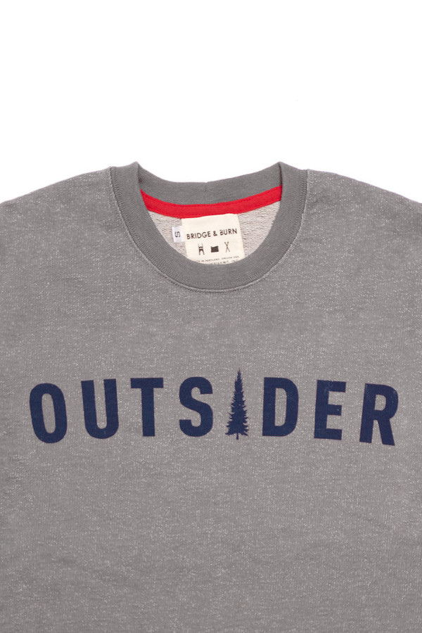 Bridge & Burn Columbiaknit Women's Outsider Sweatshirt Slate Bridge & Burn Columbiaknit Women's Outsider Sweatshirt Slate