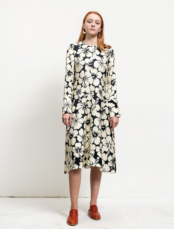 Trademark Paneled Dress Navy Trademark Paneled Dress Navy