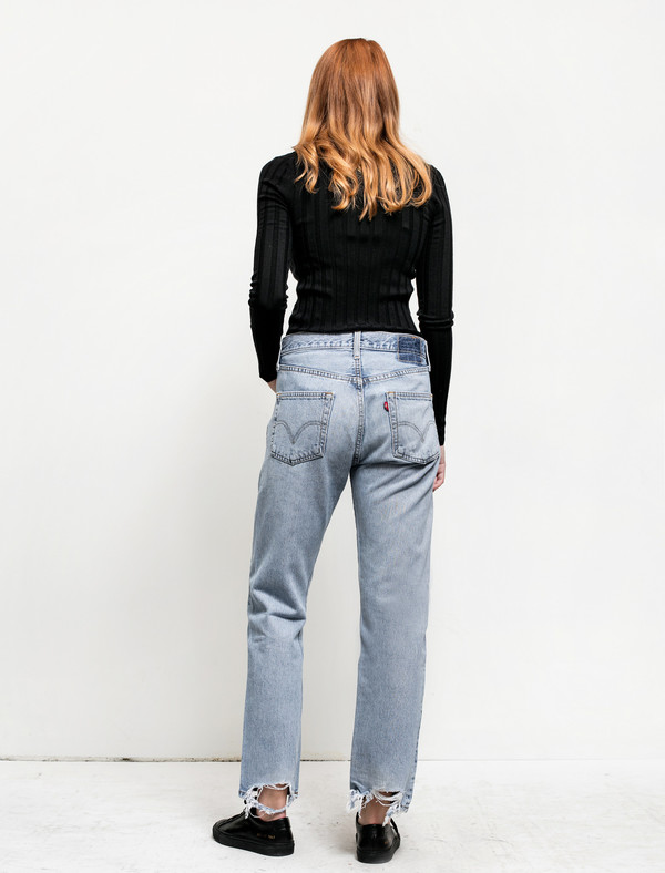 B Sides Womens Patchwork Denim 5/5 B Sides Womens Patchwork Denim 5/5