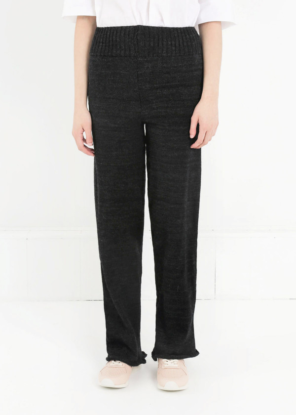 été noir Heavyweight Knit Trousers été noir Heavyweight Knit Trousers