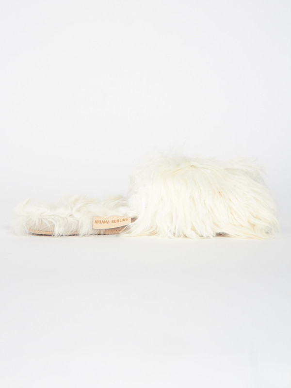 Ariana Bohling Suri Slipper White Ariana Bohling Suri Slipper White