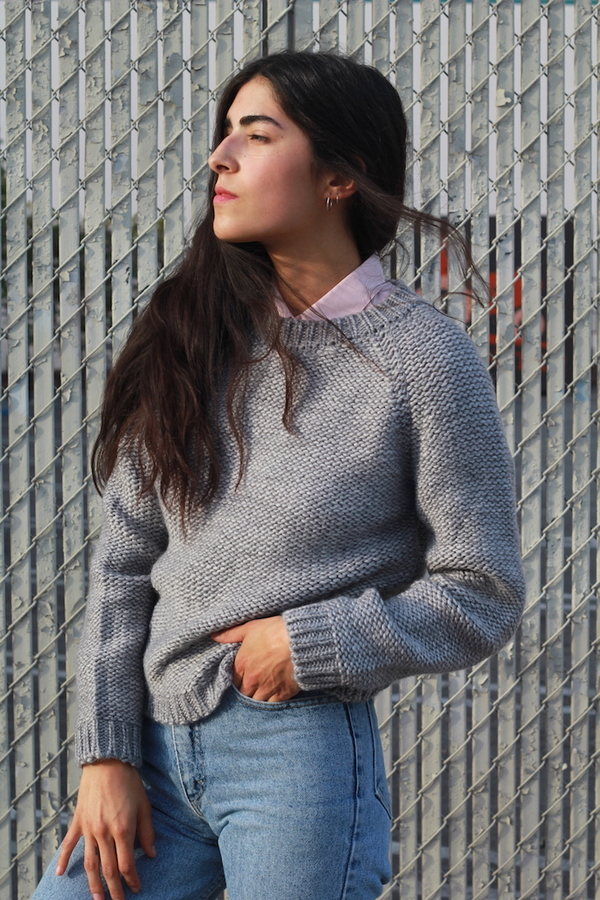 Objects Without Meaning Raglan Sweater, Grey Objects Without Meaning Raglan Sweater, Grey