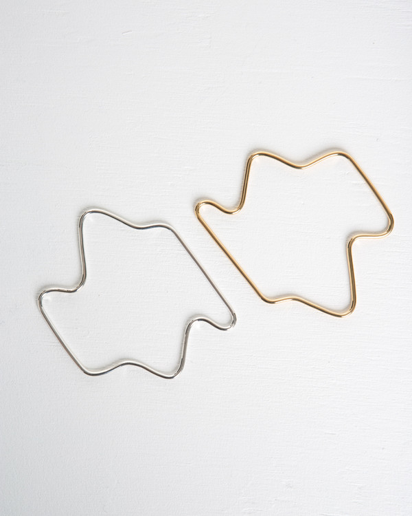 Faux/Real Stressed Out Bangle in Gold Faux/Real Stressed Out Bangle in Gold