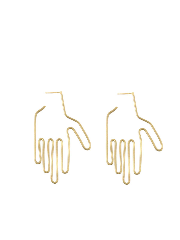 Hand Earrings Hand Earrings