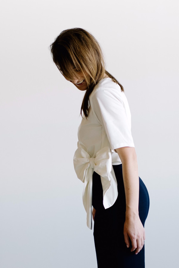 Sechung Tie Tee - White Sechung Tie Tee - White