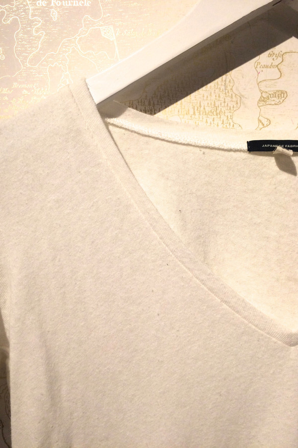 R13 Knit Low V Tee R13 Knit Low V Tee